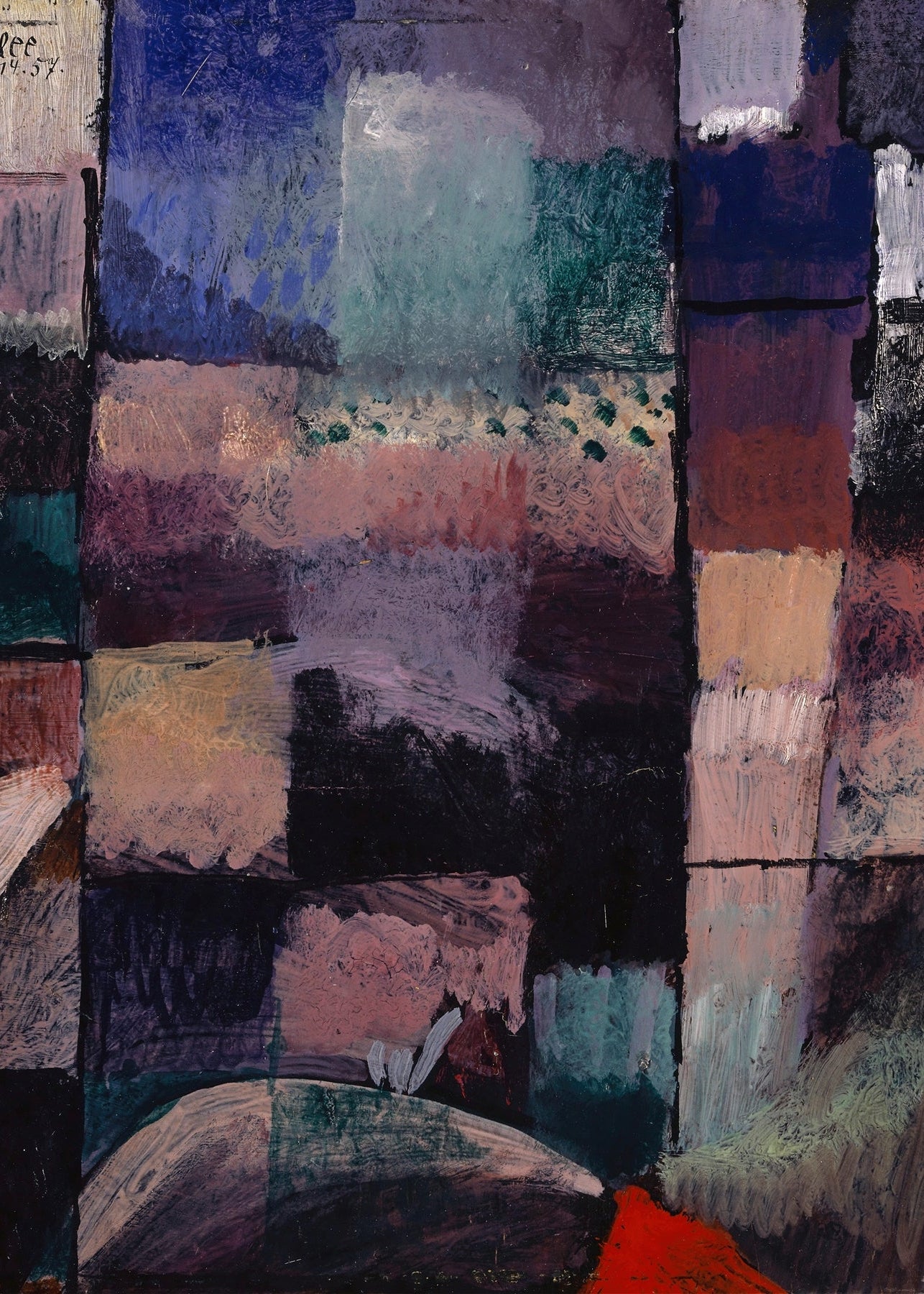 About a motif from Hammamet - Paul Klee