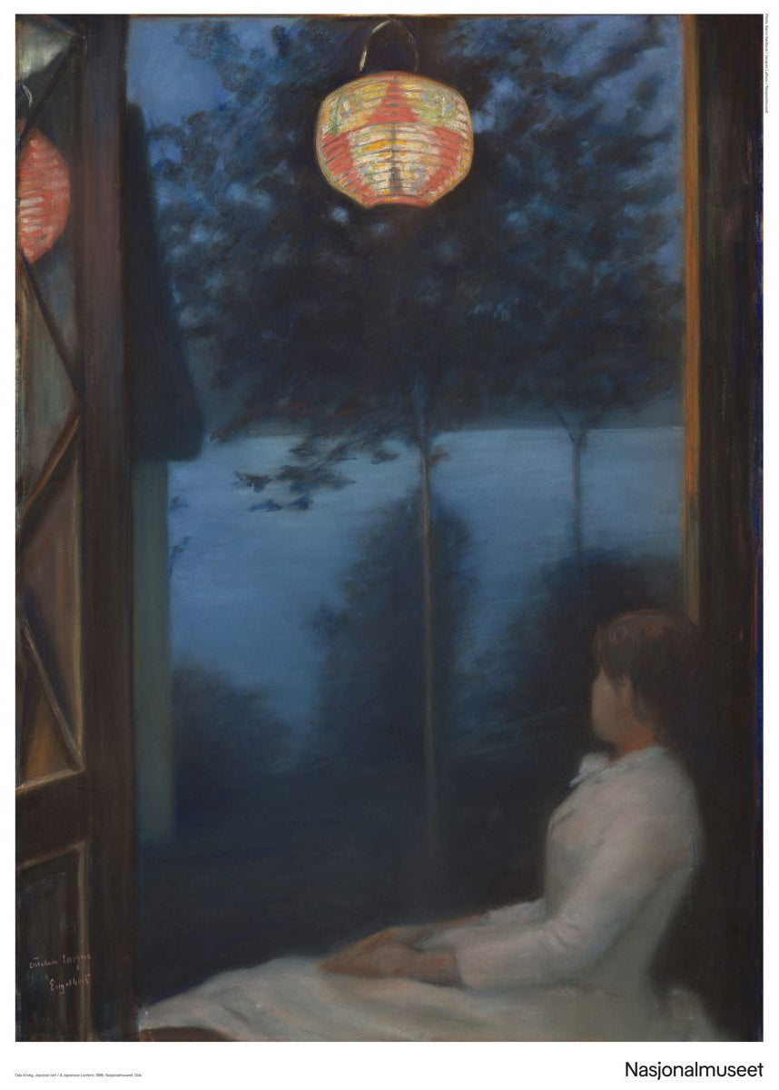 Japansk lykt - Oda Krohg
