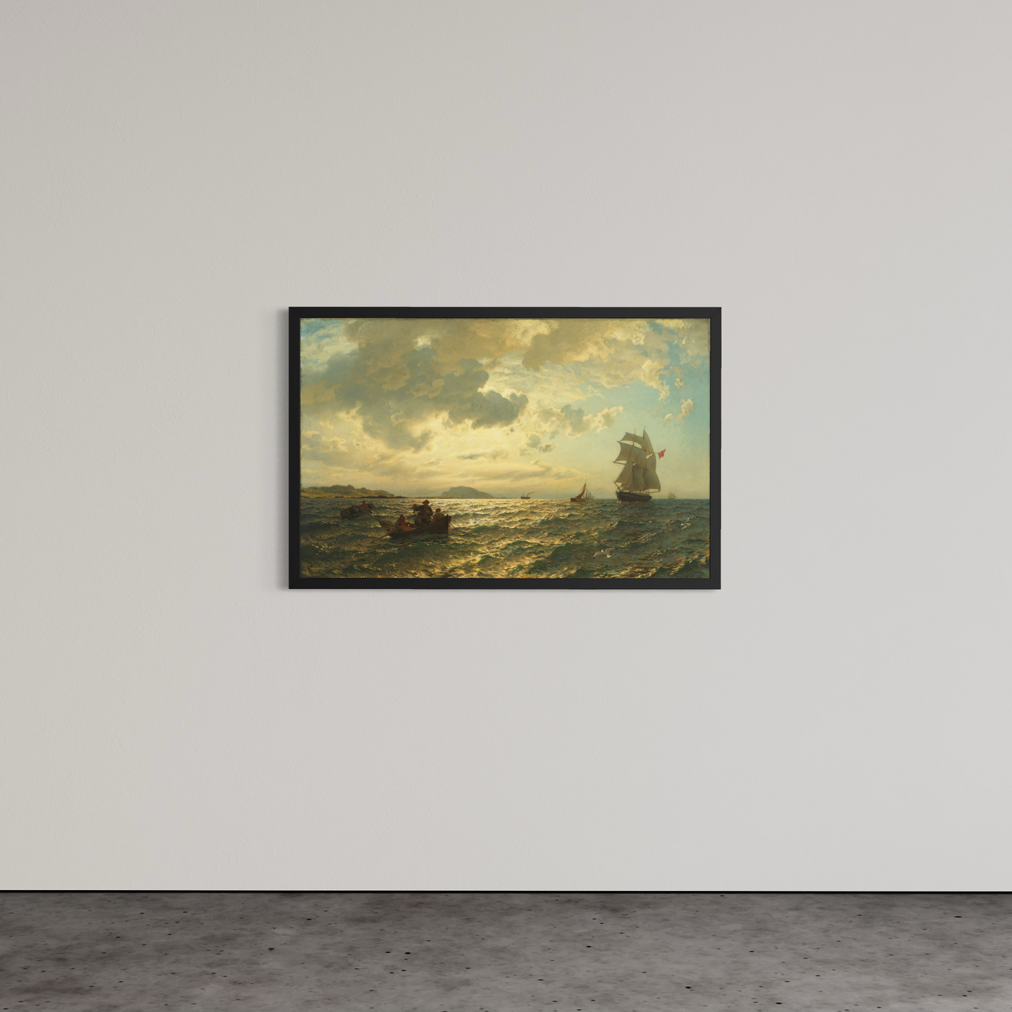 Frisk bris - Innrammet