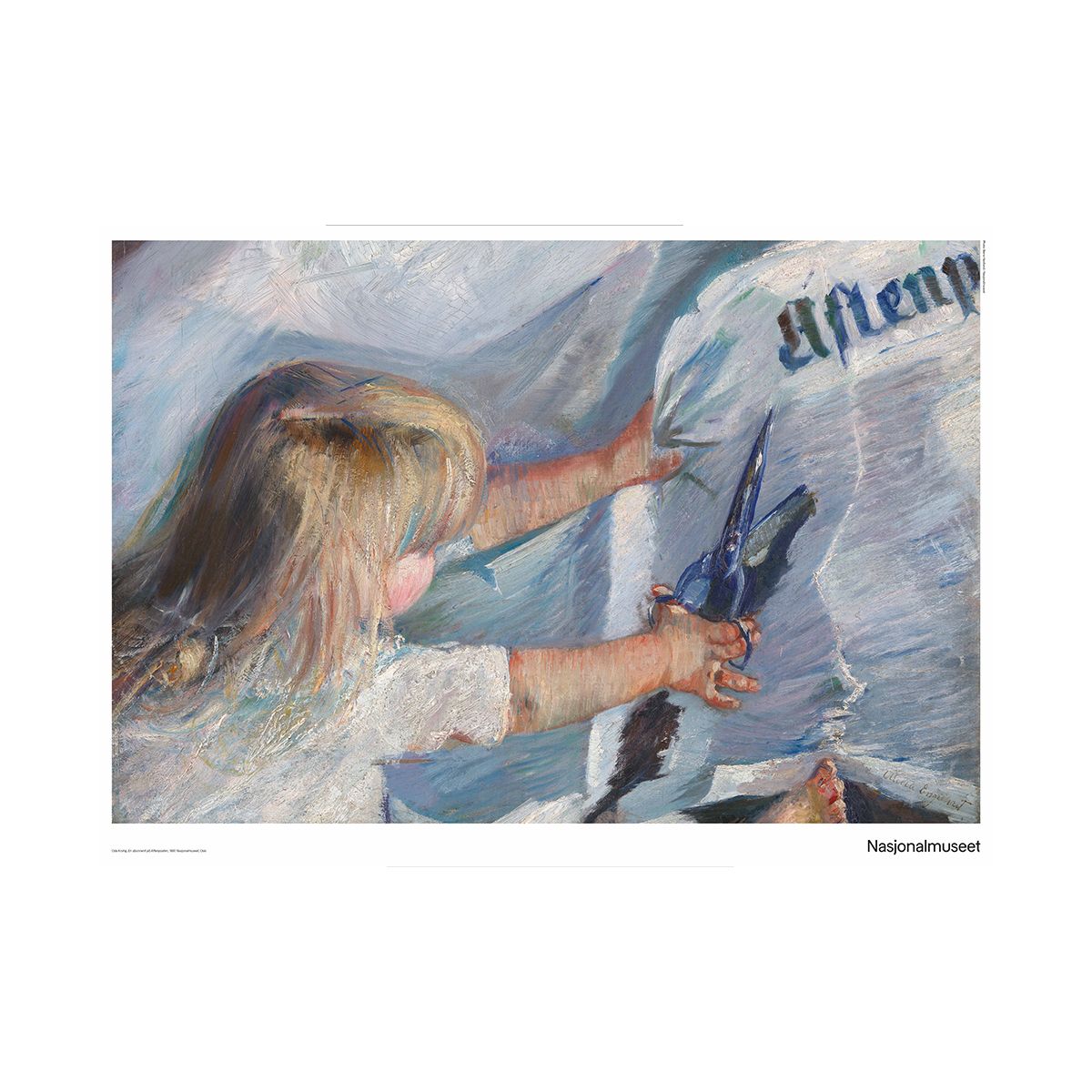 Ein Abonnent von Aftenposten