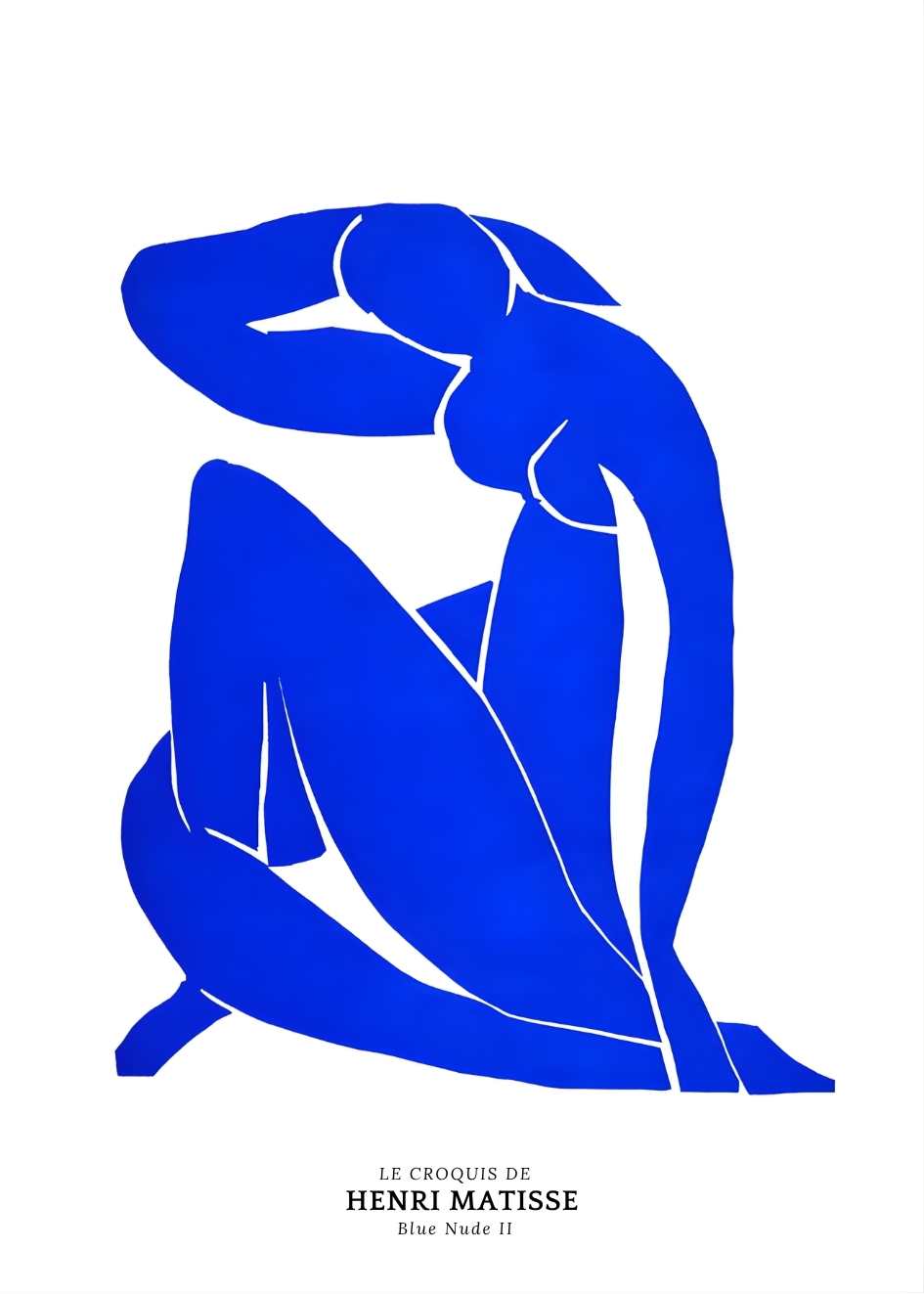 Blue Nude II - Henri Matisse