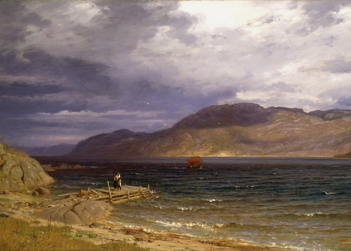 Ænes am Hardangerfjord