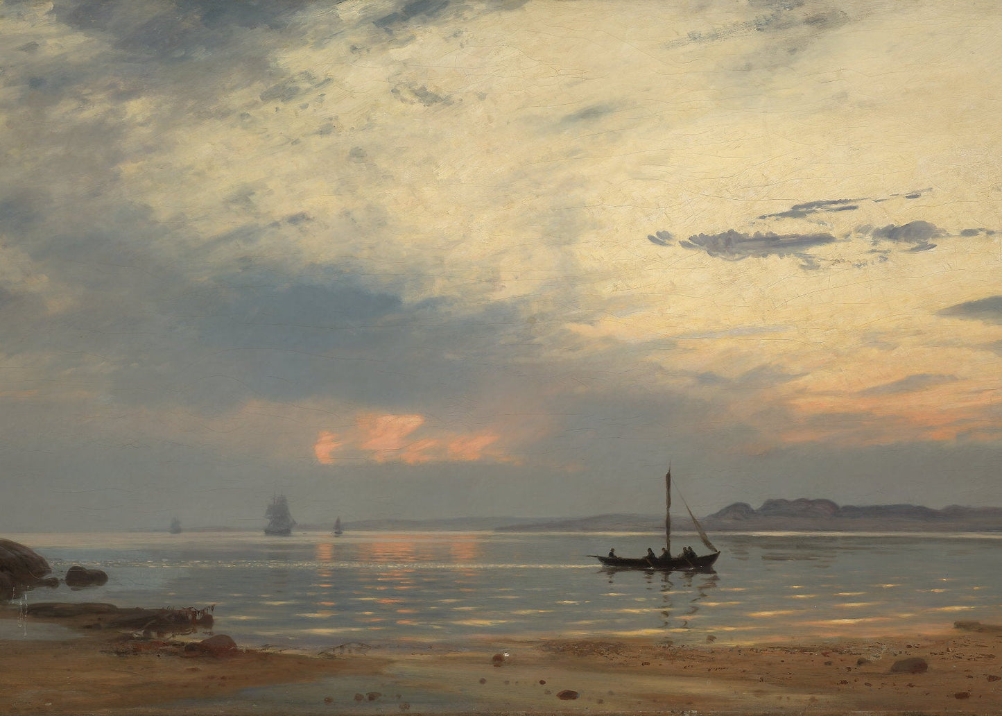 Aften ved Hvaler – Amaldus Nielsen