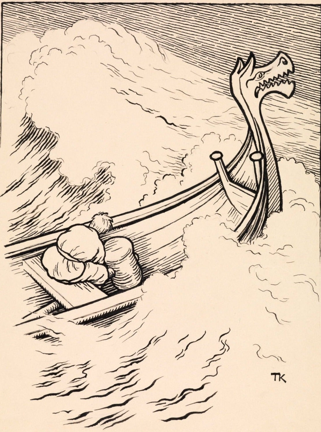 Als er sie erreichte, lockerte er den Schläger ein drittes Mal