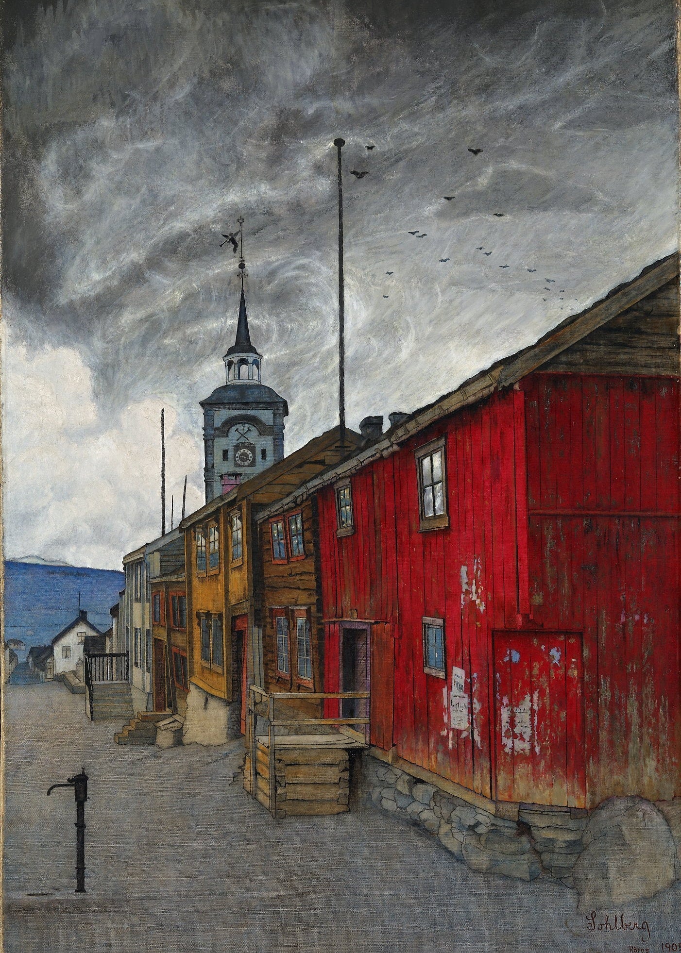 Street in Røros