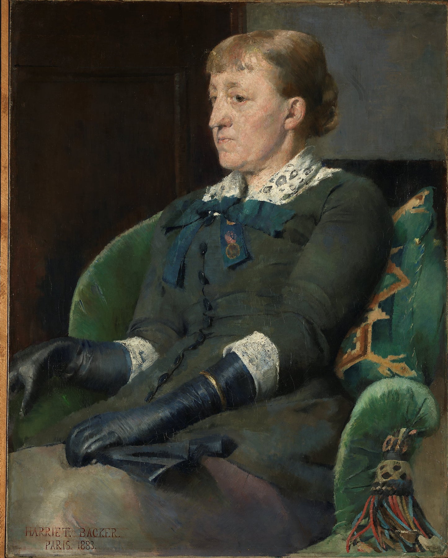 Die Künstlerin Kitty Kielland