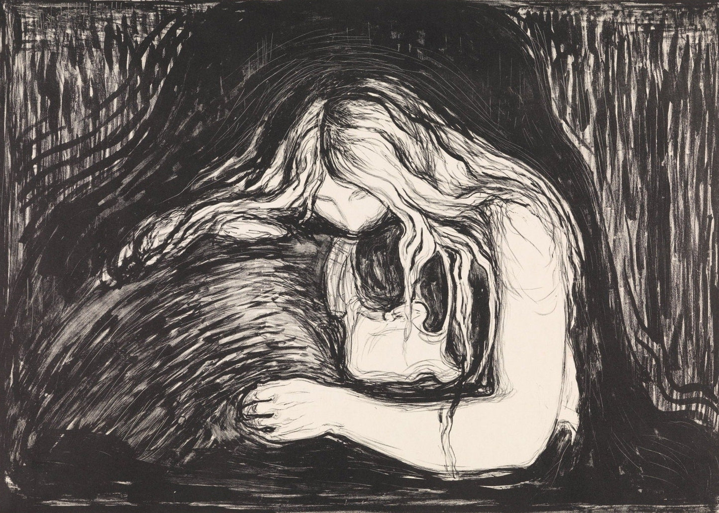 Vampyr II - Edvard Munch