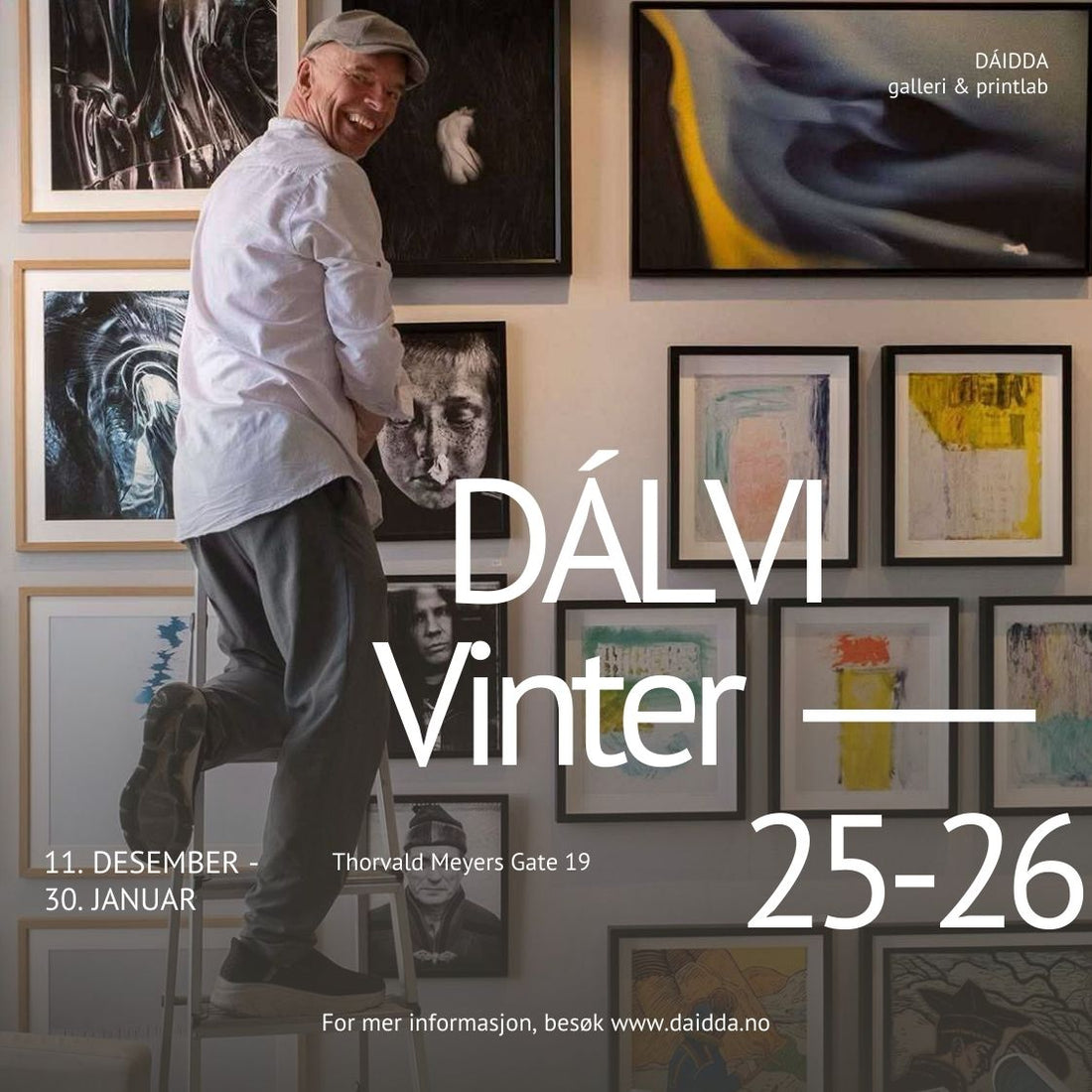 DÁLVI – Vinterutstilling med samisk forankring og ferdig innrammet kunst: 11.12.25 - 30.01.26