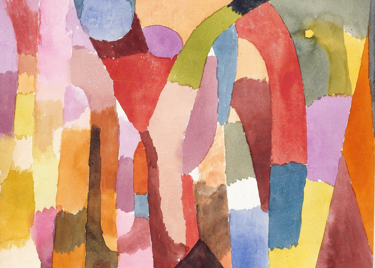 Movement of Vaulted Chambers - Paul Klee