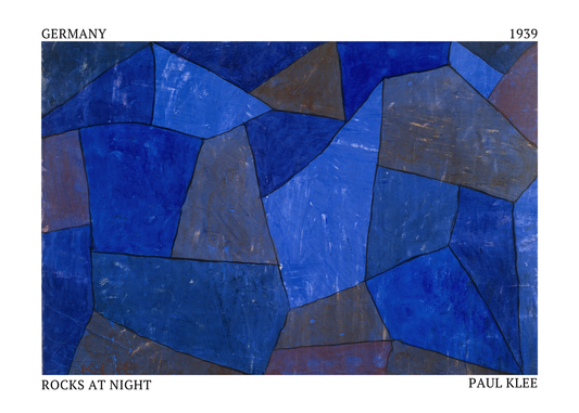 Rock(s) at Night - Paul Klee