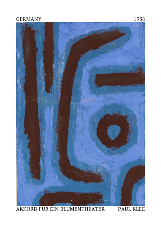 Akkord für ein Blumentheater - Paul Klee