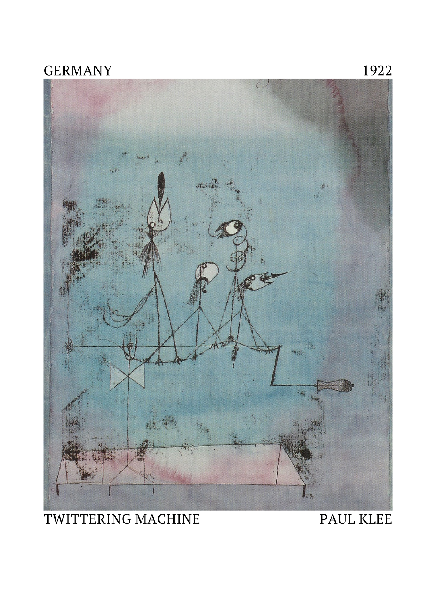 Twittering Machine (1922) - Paul Klee