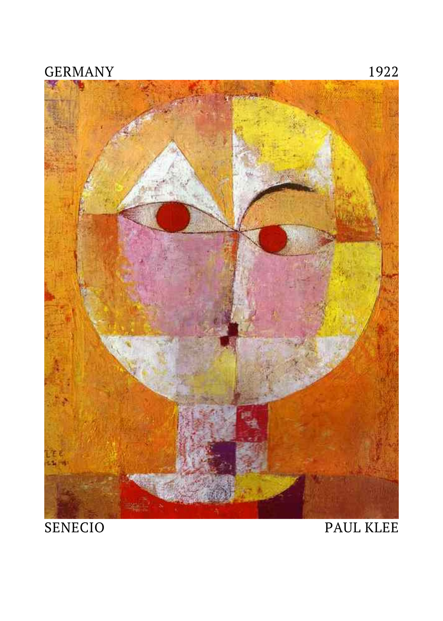 Senecio (1922) - Paul Klee