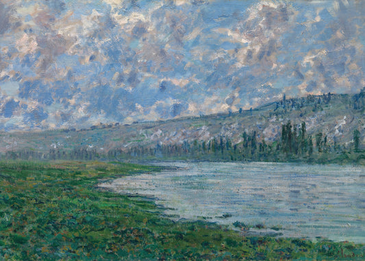 The Seine at Vétheuil (1880) - Claude Monet