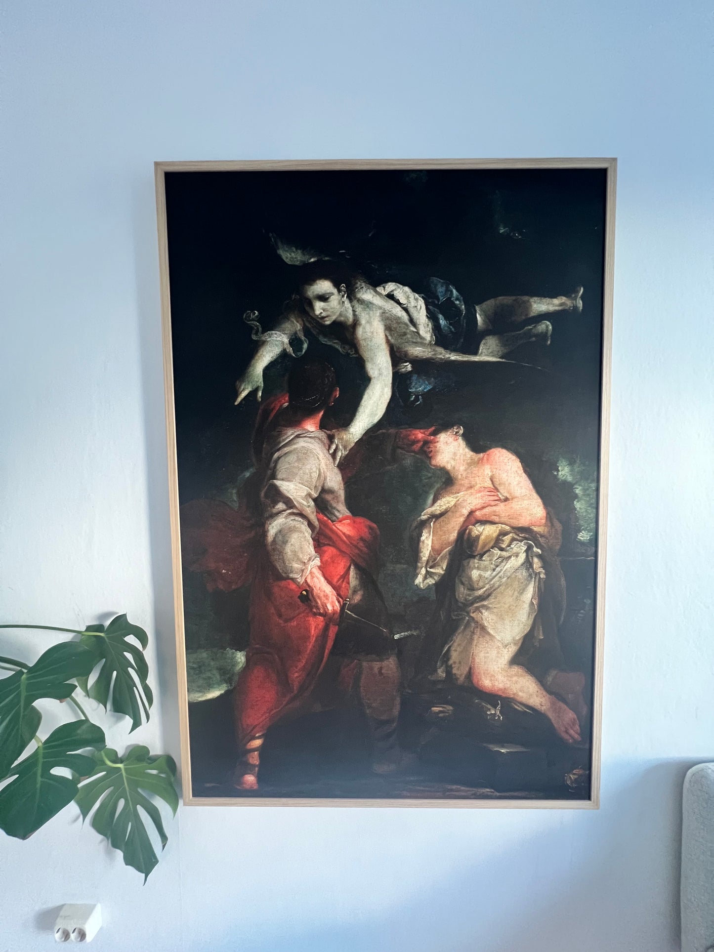 Abrahams Offer - Maria Crespi Giuseppe (Innrammet 100x150)