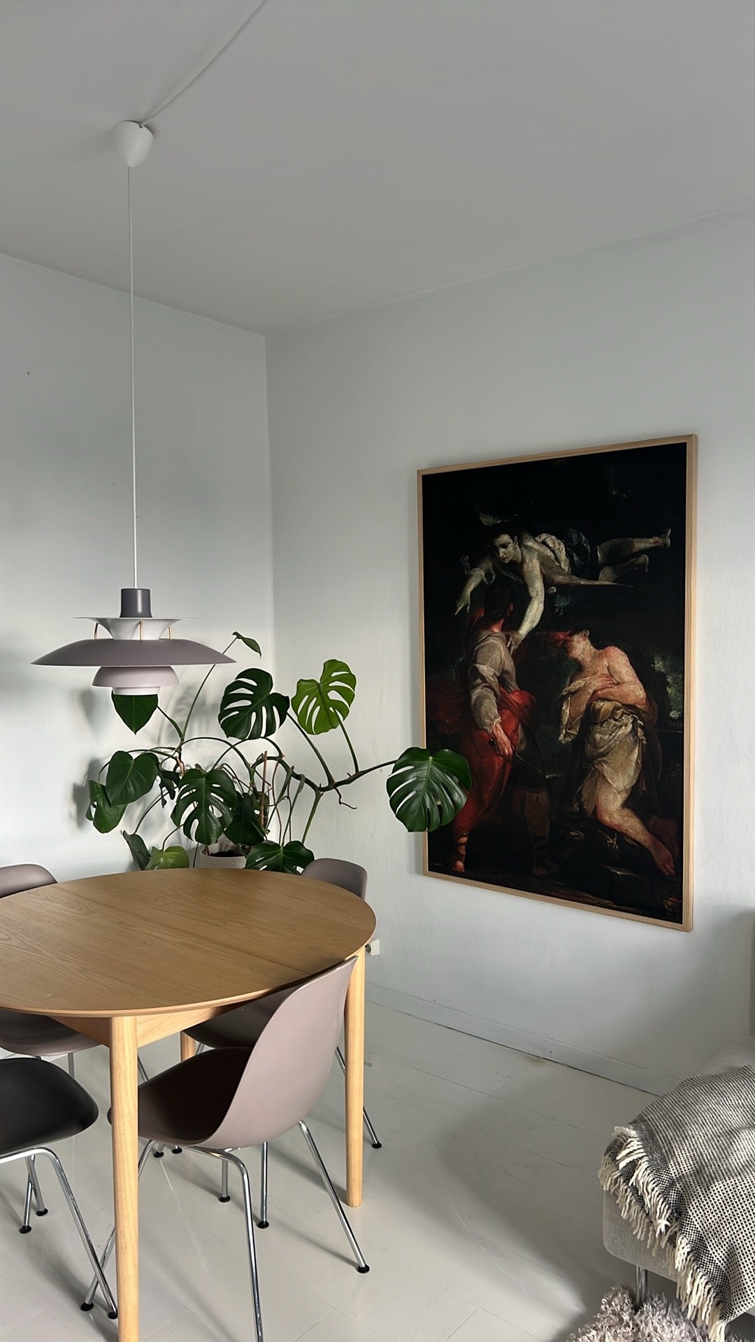 Abrahams Offer - Maria Crespi Giuseppe (Innrammet 100x150)