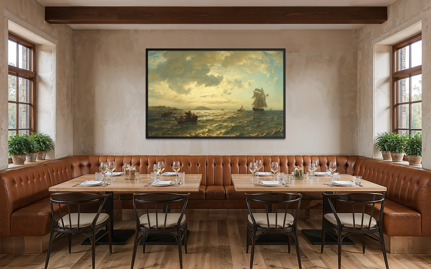 Frisk bris - Innrammet