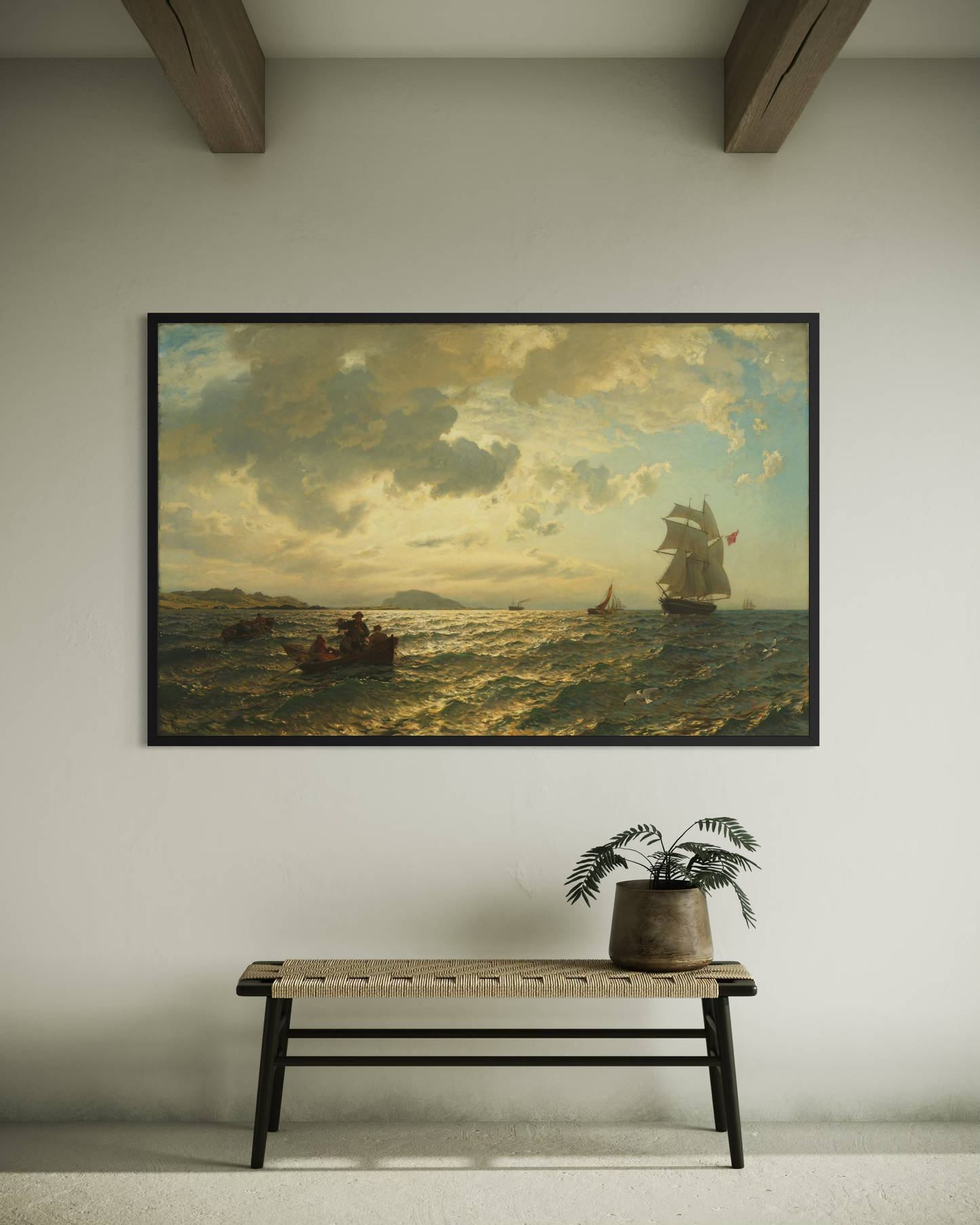 Frisk bris - Innrammet