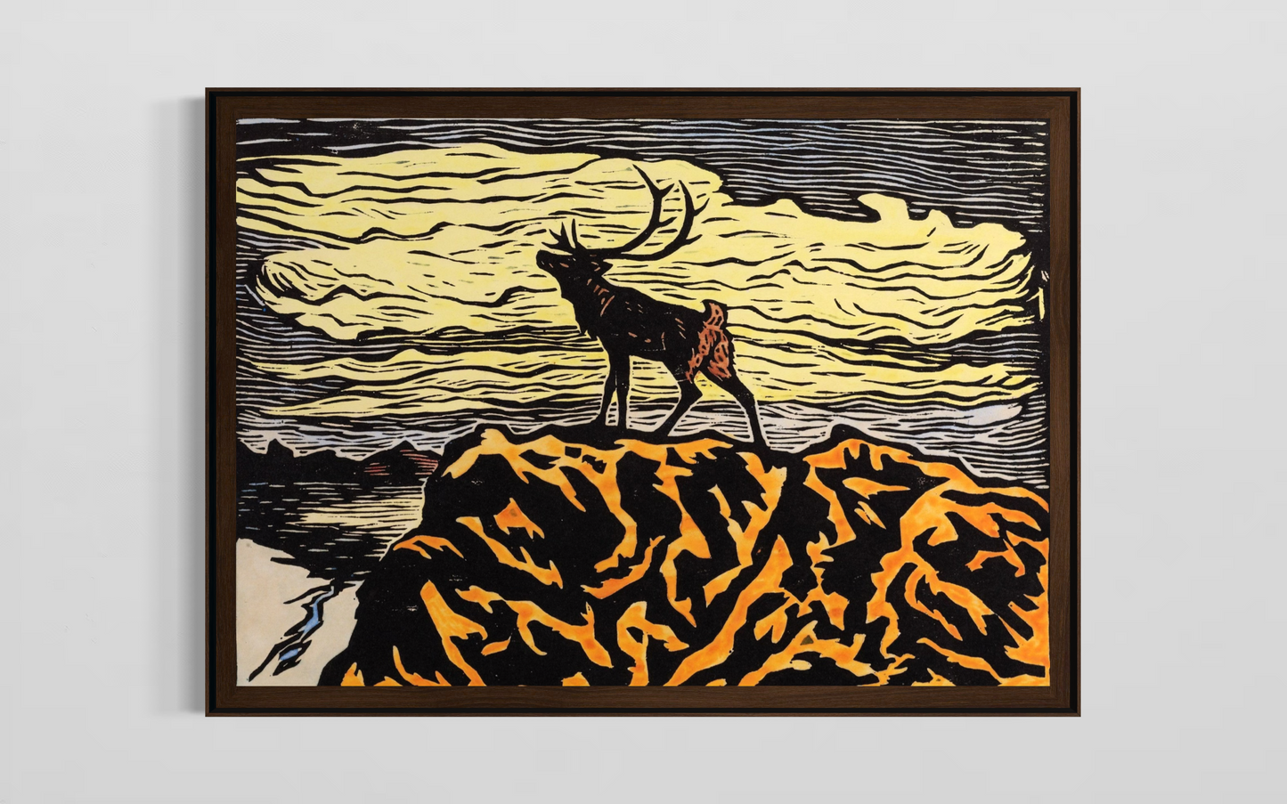 Alene, Okto (Innrammet)