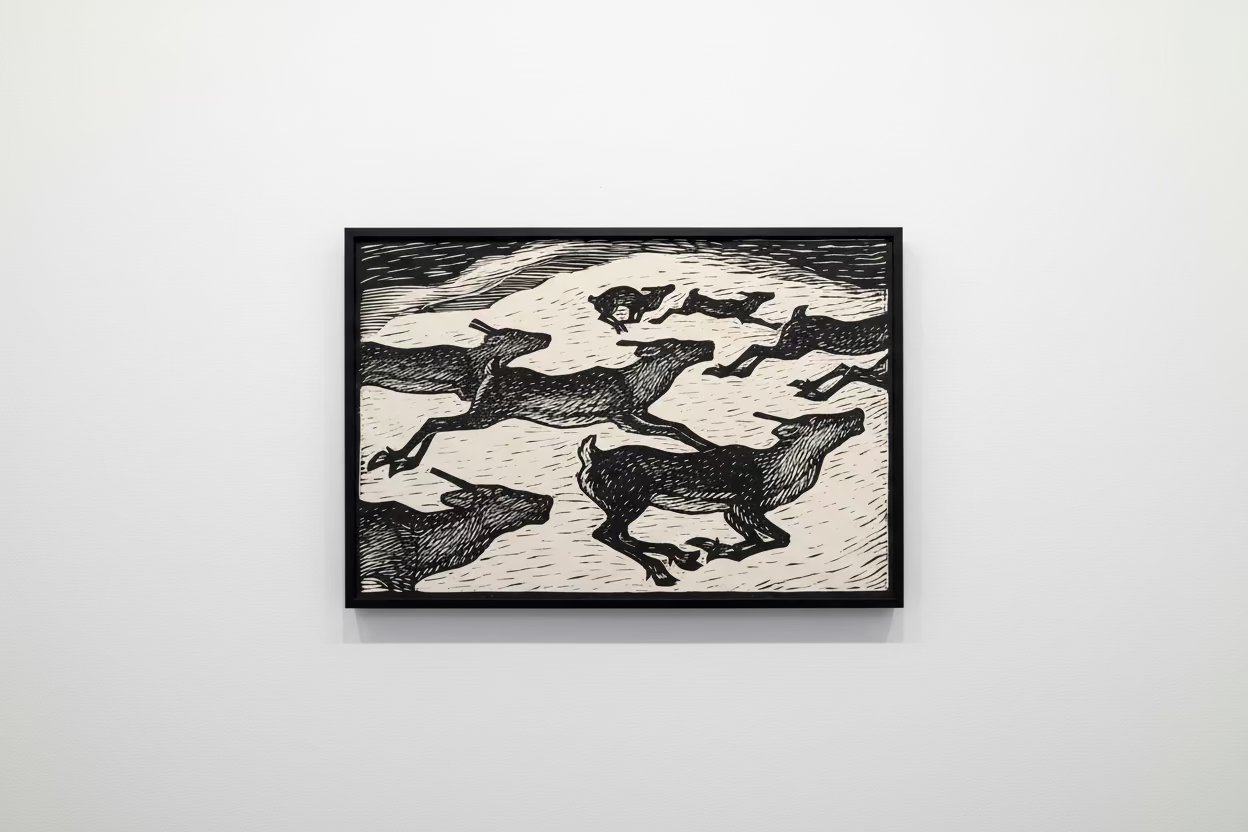 Chiermagak (Rentierkälber)