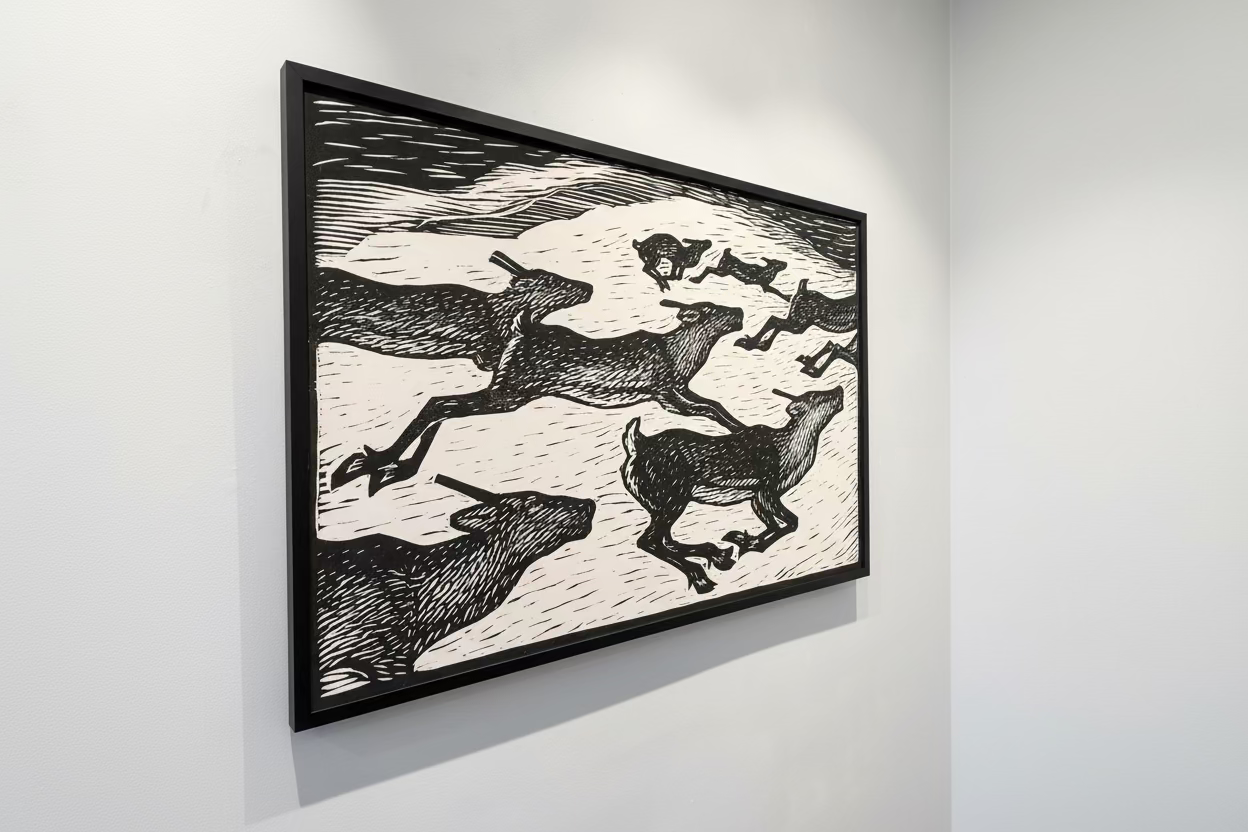 Chiermagak (Rentierkälber)