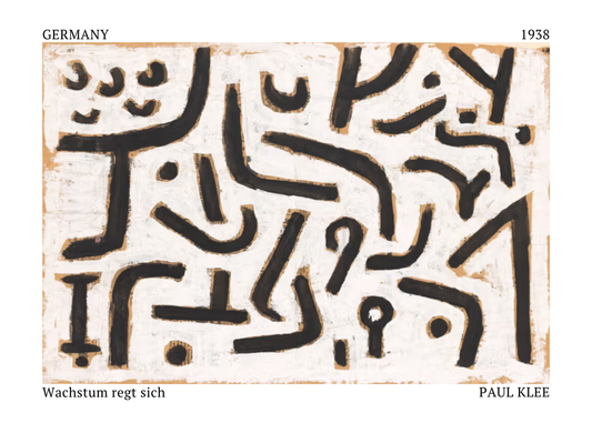 Wachstum regt sich (Growth Stirs) (1938)- Paul Klee