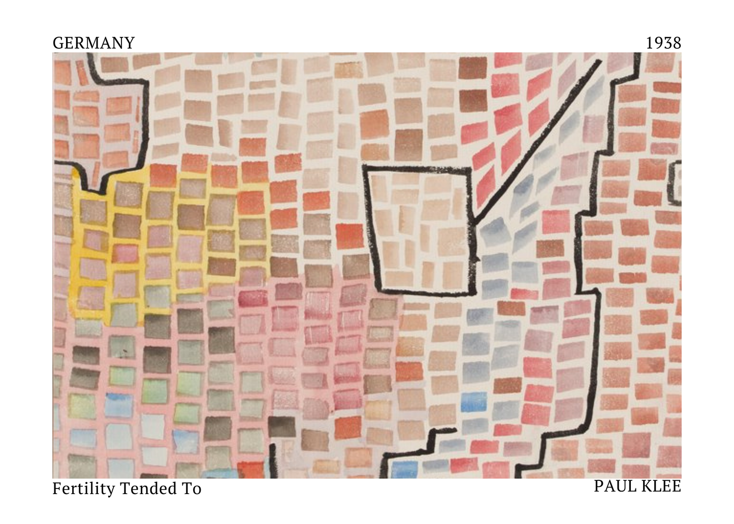 Fertility Tended To (1938) - Paul Klee