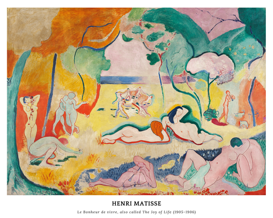 Le Bonheur de vivre, also called The Joy of Life (1905-1906) - Henri Matisse