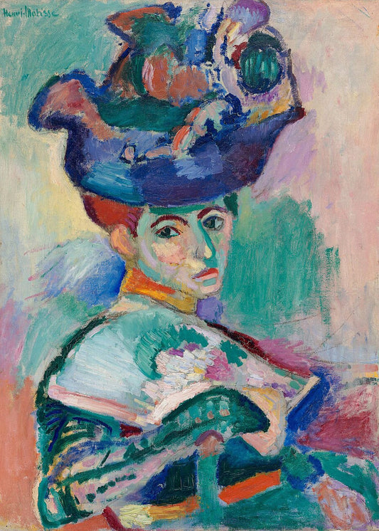 Woman with a Hat (1905) — Henri Matisse