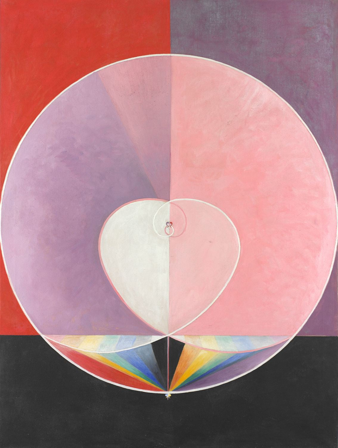 Group IX/UW, No. 2: The Dove, No. 2 (1915) – Hilma af Klint