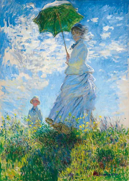 Woman with a Parasol — Claude Monet