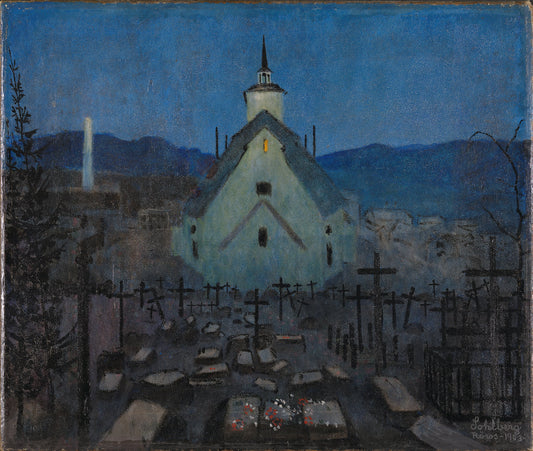 Night, Røros church