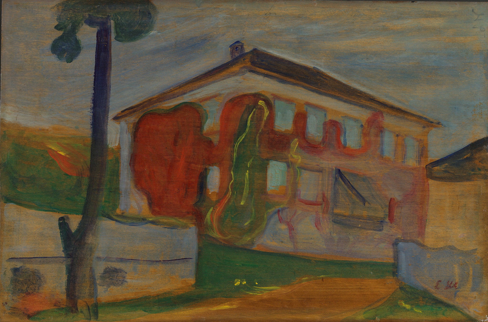Edvard Rod Rød villvin, Åsgårdstrand – DAIDDA.NO
