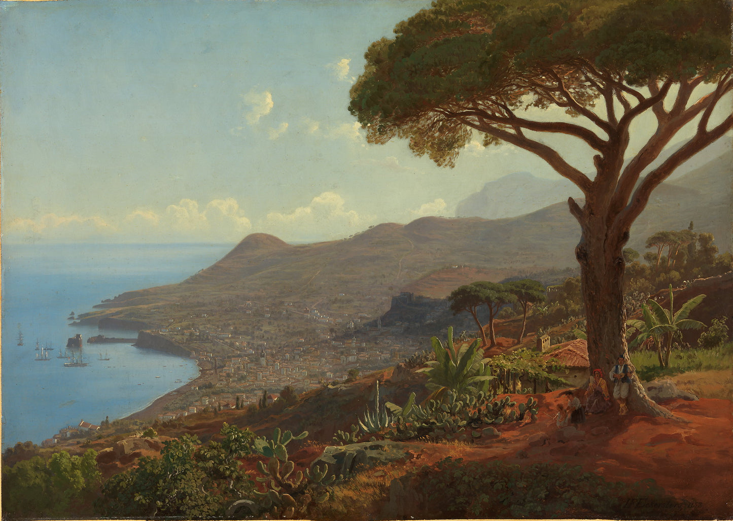 View of Funchal on Madeira